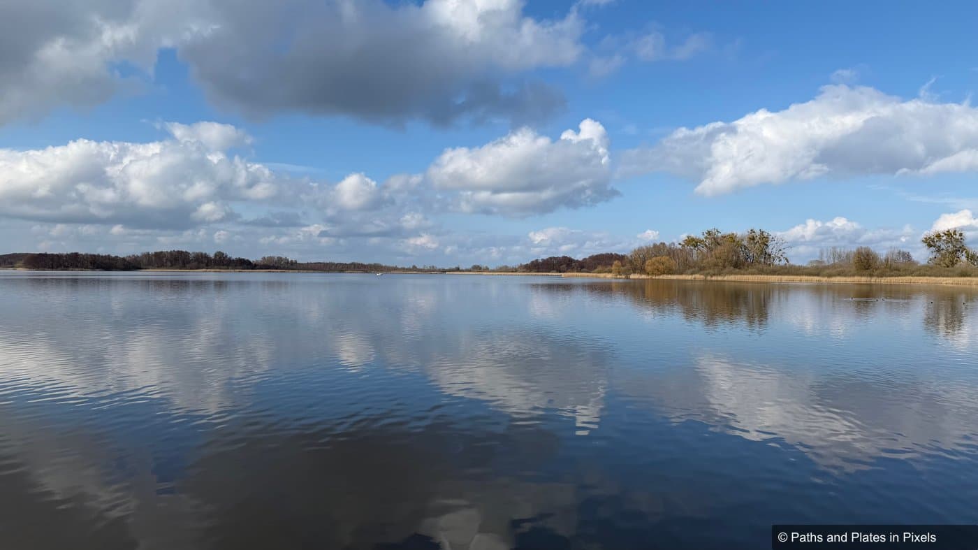 View over Kleine Müritz from Rechlin